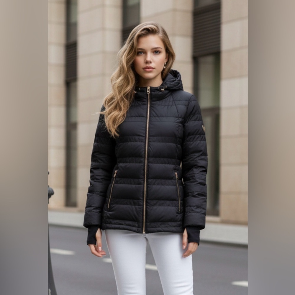Jessica Simpson Black Puffer Jacket